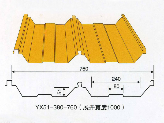 760型彩钢板